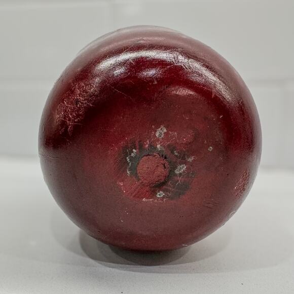 Wooden Red Delicious Apple Decor w/ Wood Stem, Rustic Farmhouse, Country - 8”H - Picture 4 of 6